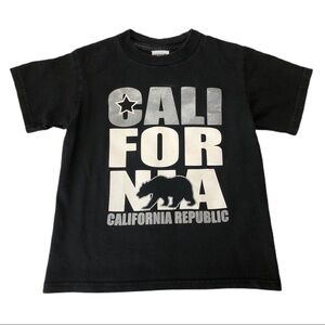 California Republic Kid’s Black Bear Tee